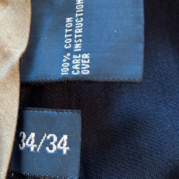 Polo Ralph Lauren Preston Corduroy Pants Navy Men’s 34x34 - Picture 5 of 10